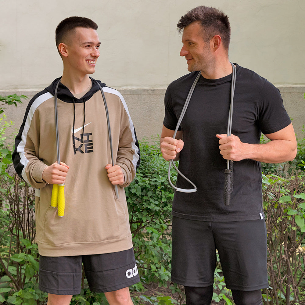 GYMGRIZZLY® Elastic Jump Rope