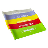 GYMGRIZZLY® Miniband 5er Set